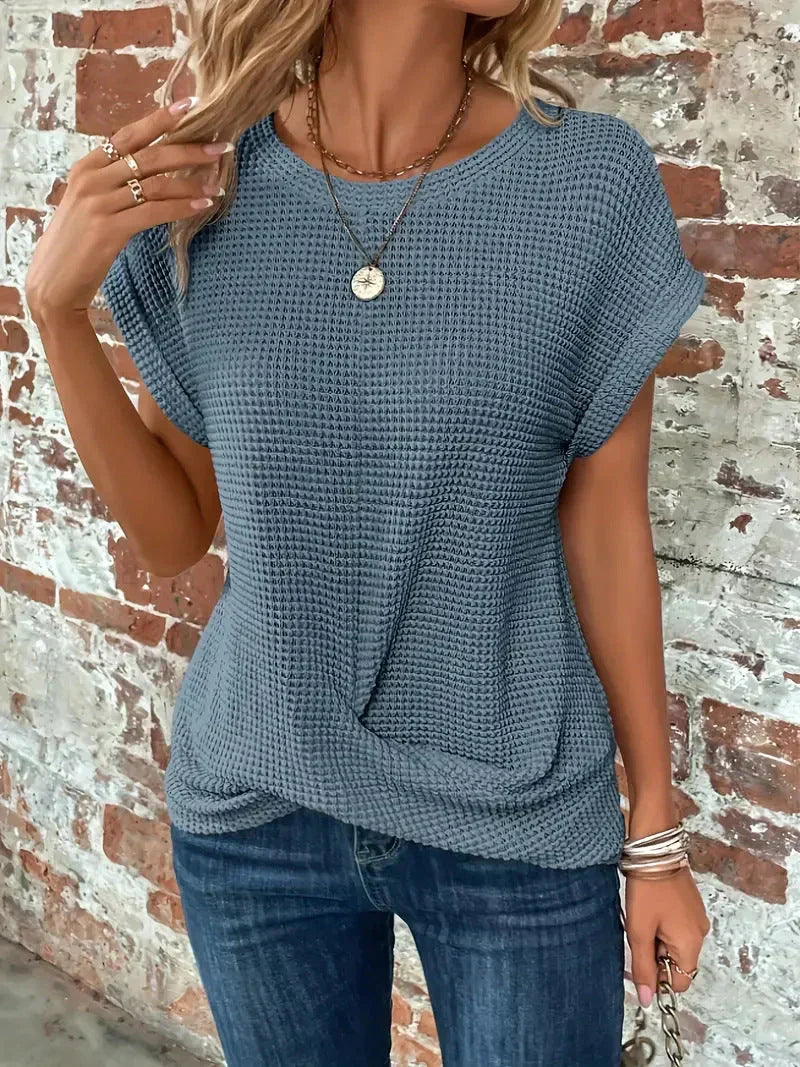 Nisa | Stylisches Rundhals-Shirt