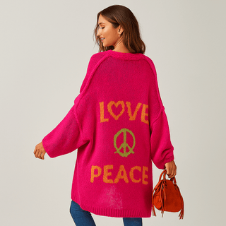 Love &amp; Peace Cardigan