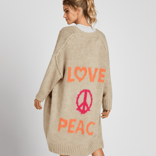 Love &amp; Peace Cardigan