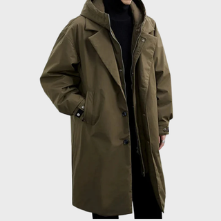 Wetterfeste Herrenjacke mit Kapuze