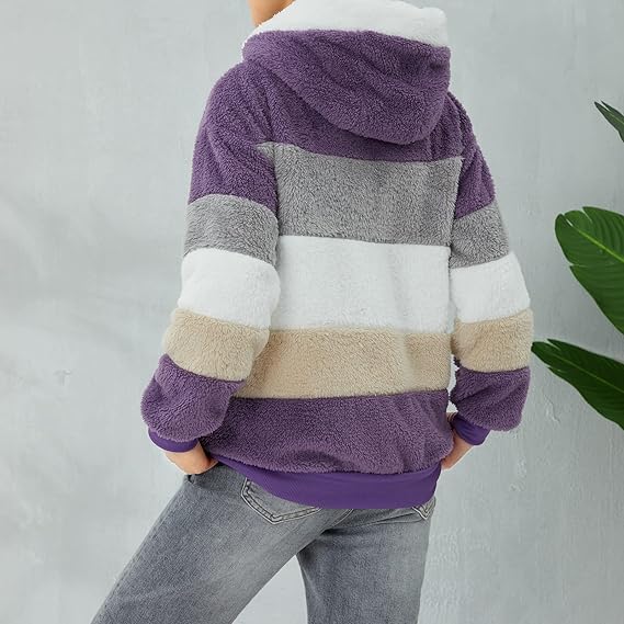 Flauschige Fleecejacke für Damen
