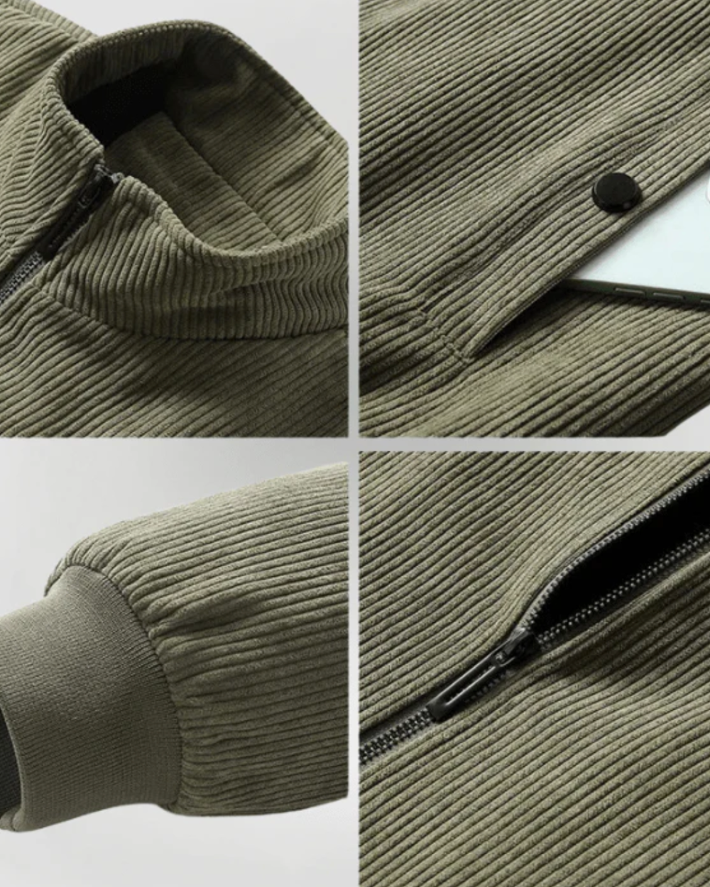 Warme Steppjacke für Herren