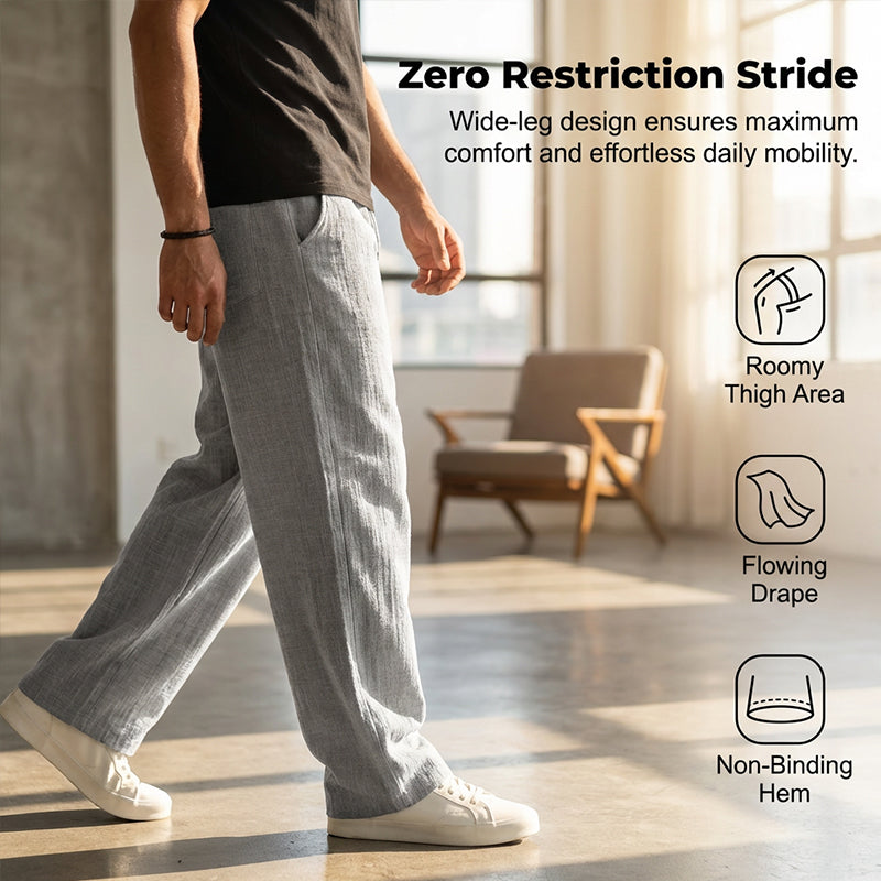 Leichte Hose mit geradem Bein (1 kaufen, 1 GRATIS dazu)