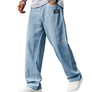 Leichte Hose mit geradem Bein (1 kaufen, 1 GRATIS dazu)