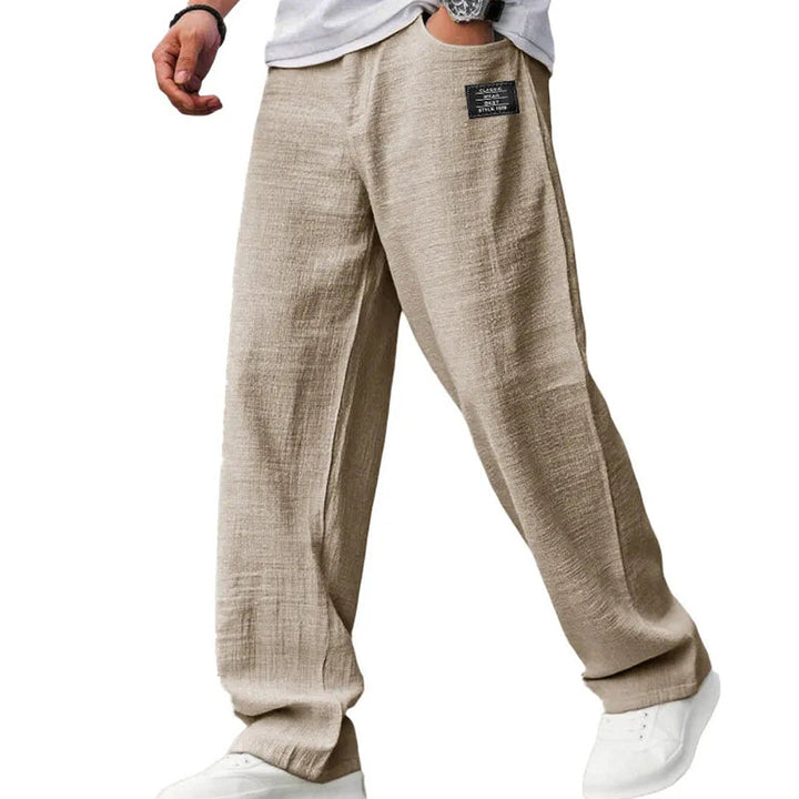 Leichte Hose mit geradem Bein (1 kaufen, 1 GRATIS dazu)