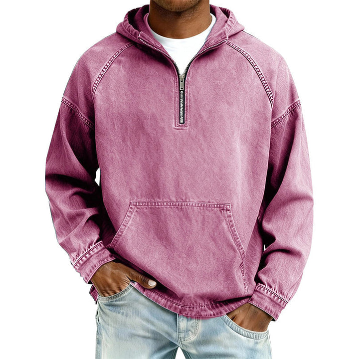 Lässiger Denim-Hoodie (1 Kaufen, 1 GRATIS dazu)