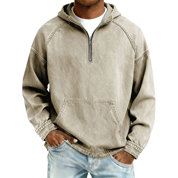 Lässiger Denim-Hoodie (1 Kaufen, 1 GRATIS dazu)