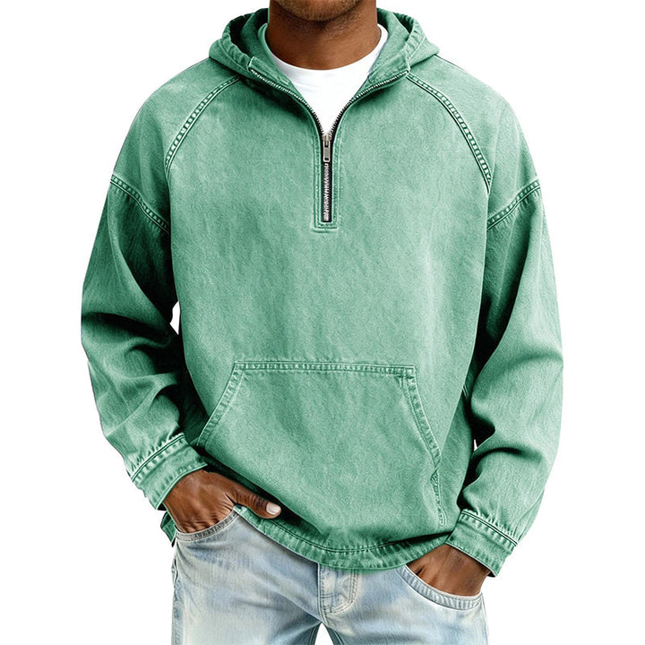 Lässiger Denim-Hoodie (1 Kaufen, 1 GRATIS dazu)